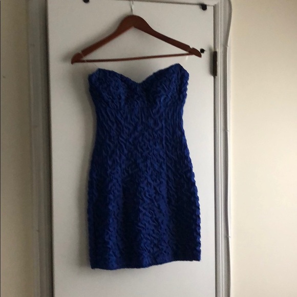 Blue sleeveless dress - Picture 1 of 3